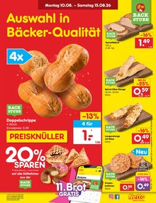 Brötchen im Netto Marken-Discount Prospekt "Aktuelle Angebote" mit 77 Seiten (Dresden)
