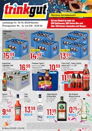 Trinkgut Prospekt "Aktuelle Angebote", 4 Seiten, 16.02.2026 - 21.02.2026 Trinkgut Prospekt "Aktuelle Angebote", 4 Seiten, 16.02.2026 - 21.02.2026