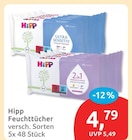 Feuchttücher von Hipp für 4,79 € bei budni im Angebot Feuchttücher von Hipp im aktuellen budni Prospekt