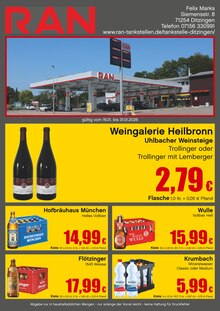 Bier im RAN Prospekt "RAN" mit 2 Seiten (Ludwigsburg)