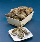 Huîtres Marennes Oléron Fines de Claire IGP - U en promo chez U Express Châteauroux à 7,30 €