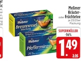 Kräuter- oder Früchtetee Angebote von Meßmer bei EDEKA Friedrichshafen für 1,49 €