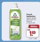 Spülmittel im Angebot bei combi in Paderborn Spülmittel Angebote von Frosch bei combi Paderborn für 1,69 €
