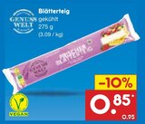 Blätterteig von Genuss Welt im aktuellen Netto Marken-Discount Prospekt