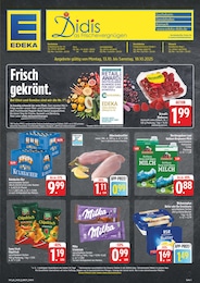 EDEKA Prospekt für Oberschwarzach mit 29 Seiten EDEKA Prospekt für Oberschwarzach: „Wir lieben Lebensmittel!”, 29 Seiten, 13.10.2025 - 18.10.2025