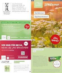 Aktueller LINDA Premiumapotheke Prospekt (Castrop-Rauxel, 3 Seiten zum blättern LINDA Premiumapotheke Prospekt Aktuelle Angebote mit 3 Seiten