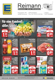 EDEKA Prospekt für Dortmund: "Aktuelle Angebote", 24 Seiten, 25.08.2025 - 30.08.2025