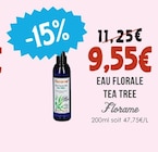 Eau Florale Tea Tree - FLORAME à 9,55 € dans le catalogue Naturalia