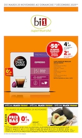 Catalogue Supermarchés Bi1 en cours à La Guerche-sur-l'Aubois et alentours, "bi1 supermarché", 32 pages, 25/11/2025 - 07/12/2025