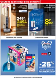 Prix et réduction Serpillère dans le prospectus Carrefour en cours Offre Serpillère dans le catalogue Carrefour du moment à la page 53