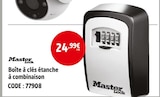 Boîte à clés étanche à combinaison - MASTER LOCK - Screwfix à Calais Boîte à clés étanche à combinaison - MASTER LOCK en promo chez Screwfix Calais à 24,99 €