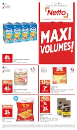 Prospectus Netto à Carcassonne, "MAXI VOLUMES !", 8 pages, 03/09/2024 - 16/09/2024