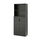 Aufbewahrung mit Türen schwarz gebeiztes Eschenfurnier von GALANT im aktuellen IKEA Prospekt
