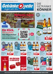 Getränke Quelle Weydringer Getränkemärkte Prospekt der aktuellen Woche mit 4 Seiten, gültig von 25.05.2026 bis 06.06.2026, in Bockenem und Umgebung Aktueller Getränke Quelle Weydringer Getränkemärkte Prospekt in Bockenem und Umgebung, "...einfach mehr drin" mit 4 Seiten, 25.05.2026 - 06.06.2026