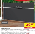 Seitenmarkise Angebote bei toom Baumarkt Altenburg für 49,99 €