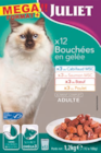 Émincés pour chat adulte - JUILET - Aldi Émincés pour chat adulte - JUILET à 6,79 € dans le catalogue Aldi