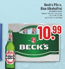 Pils o. Blue Alkoholfrei im Angebot bei Marktkauf in Gelsenkirchen Pils o. Blue Alkoholfrei Angebote von Beck's bei Marktkauf Gelsenkirchen für 10,99 €