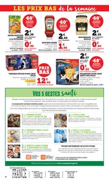 Prix et réduction Sauce dans le prospectus Super U en cours Offre Sauce dans le catalogue Super U du moment à la page 8