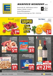 Lebensmittel im EDEKA Prospekt in Kamp-Lintfort Aktueller EDEKA Prospekt mit Lebensmittel, "Aktuelle Angebote", Seite 1