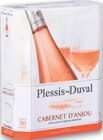 AOP Cabernet d'Anjou Rosé - PLESSIS DUVAL en promo chez Intermarché Hyper AOP Cabernet d'Anjou Rosé - PLESSIS DUVAL dans le catalogue Intermarché Hyper