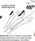 Besteck-Set im Angebot bei Opti-Wohnwelt in Cuxhaven Besteck-Set Angebote von Justinus bei Opti-Wohnwelt Cuxhaven für 49,99 €