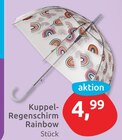 Kuppel-Regenschirm Rainbow im aktuellen budni Prospekt