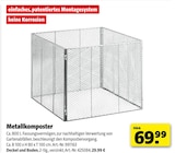 Metallkomposter im Angebot bei Hagebaumarkt in Paderborn Metallkomposter Angebote bei Hagebaumarkt Paderborn für 29,99 €
