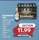 Pils von Krombacher im aktuellen combi Prospekt