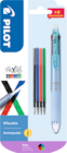 STYLO 4 COULEURS RETRACTABLE BLEU PILOT + 4 RECHARGES - PILOT dans le catalogue Auchan Hypermarché