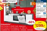 Einbauküche Angebote von Express, Exquisit bei ROLLER Neumünster für 1.299,00 €