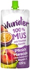 100 % Mus mit Früchten & Karotte von Wunder im aktuellen REWE Prospekt für 0,66 €