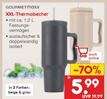 XXL-Thermobecher Angebote von GOURMETmaxx bei Netto Marken-Discount Cottbus für 5,99 €