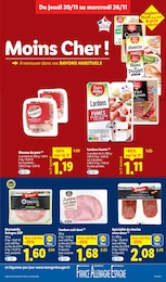 Prix et réduction Charcuterie dans le prospectus Lidl en cours Offre Charcuterie dans le catalogue Lidl du moment à la page 11