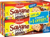 Savane Pocket Max x 7 Pépites Chocolat - BROSSARD à 7,56 € dans le catalogue Intermarché Hyper