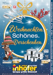 Möbel Inhofer Prospekt für Ottobeuren: "Weihnachten. Schönes. Verschenken.", 8 Seiten, 05.12.2024 - 14.12.2024