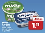 Frischkäse von Exquisa für 1,11 € bei combi im Angebot Frischkäse von Exquisa im aktuellen combi Prospekt