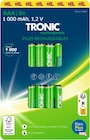 Piles rechargeables AA - TRONIC dans le catalogue Lidl