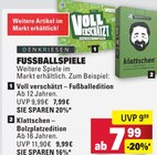 Voll verschätzt – Fußballedition Angebote von DENKRIESEN bei Marktkauf Sindelfingen für 7,99 €