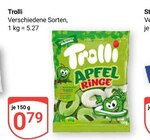 Apfelringe Angebote von Trolli bei GLOBUS Frankenthal für 0,79 €