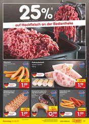 Aktueller Netto Marken-Discount Prospekt mit Hackfleisch, "Aktuelle Angebote", Seite 21