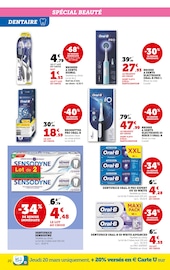 Promos Ménagère dans le catalogue "LES PRIX BAS de la beauté" de Hyper U à la page 20