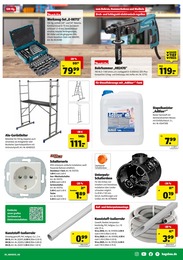 Hagebaumarkt Bohrmaschine im Prospekt 