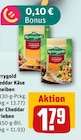 Cheddar Käse Scheiben im Angebot bei REWE in Gladbeck Cheddar Käse Scheiben Angebote von Kerrygold bei REWE Gladbeck für 1,79 €