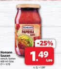 Saucen Angebote von Homann bei Markant Nordwest Osnabrück für 1,49 €