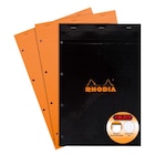 Lot de 3 blocs-notes - RHODIA - Carrefour à Toulon Lot de 3 blocs-notes - RHODIA en promo chez Carrefour Toulon à 6,45 €