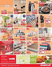 Tafel-Set im Segmüller Prospekt "Sitz Element Gratis" mit 6 Seiten (Frankfurt (Main))