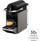 Machine à café Nespresso Pixie titane - KRUPS en promo chez Carrefour Nîmes à 109,99 €