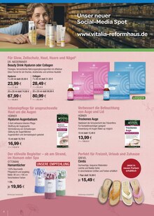 Bekleidung im VITALIA Reformhaus Prospekt "Aktuelle Angebote" mit 8 Seiten (Karlsruhe)