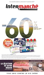 Prospectus Supermarchés Intermarché en cours, -60% DE REMISE IMMÉDIATE SUR LE 2ÈME, 24 pages, 28/10/2025 - 09/11/2025 Catalogue Supermarchés Intermarché en cours à Marignane et alentours, -60% DE REMISE IMMÉDIATE SUR LE 2ÈME, 24 pages, 28/10/2025 - 09/11/2025