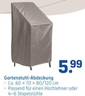 Gartenstuhl-Abdeckung Angebote bei Rossmann Weimar für 5,99 €